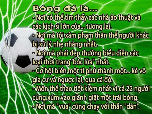 thơ về bóng đá