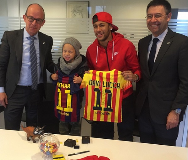 neymar con trai