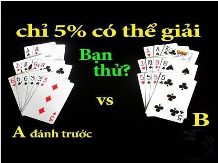 giải thế bài tiến lên miền Nam khó