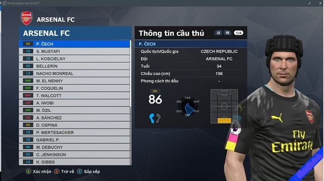 bình luận tiếng Việt PES 2017